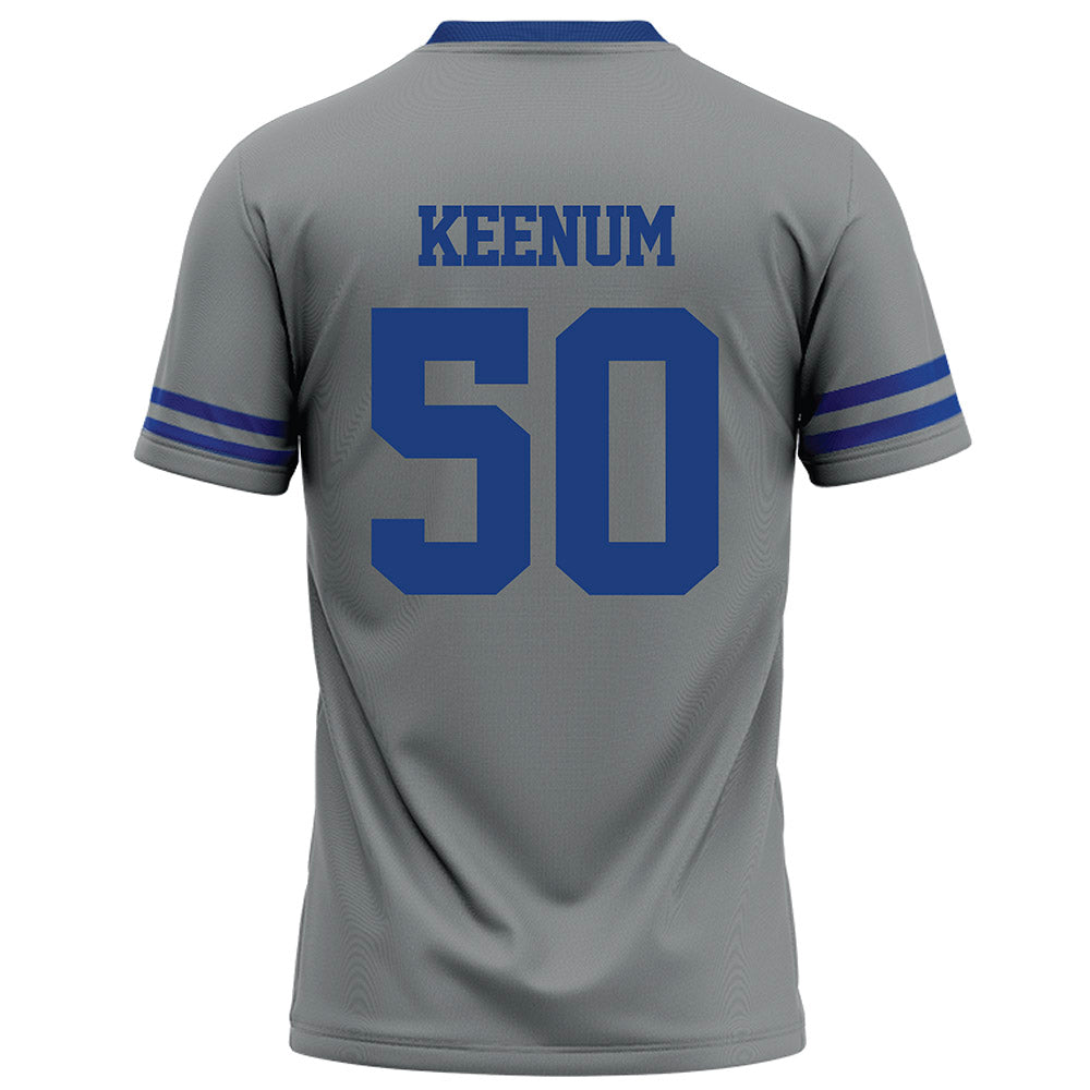 Memphis - NCAA Football : Koby Keenum - Grey Football Jersey-1