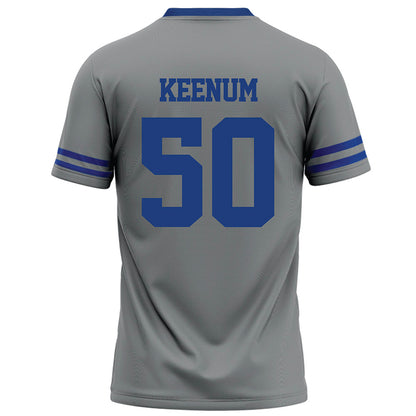 Memphis - NCAA Football : Koby Keenum - Grey Football Jersey-1