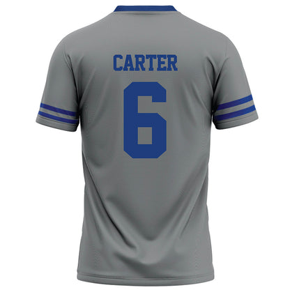 Memphis - NCAA Football : Jaylin Carter - Grey Football Jersey-1