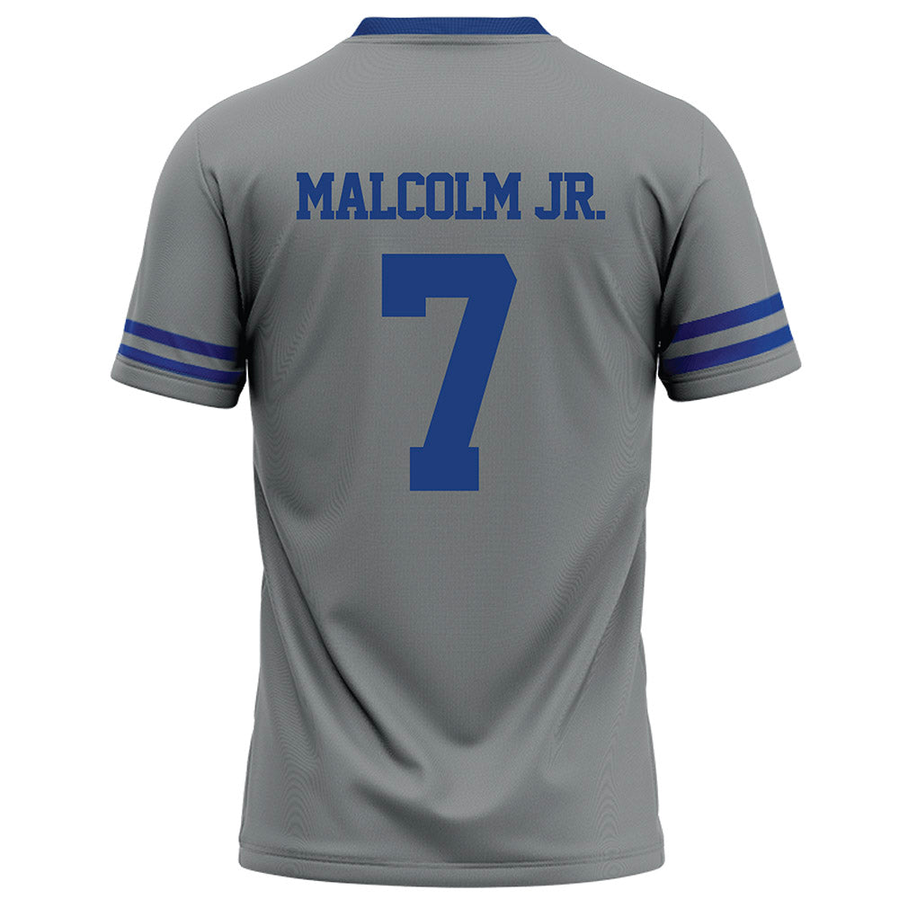 Memphis - NCAA Football : Darius Malcolm Jr. - Grey Football Jersey-1
