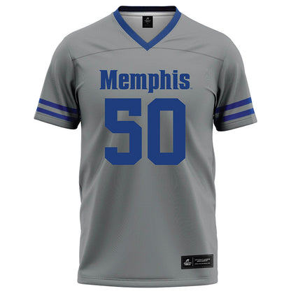 Memphis - NCAA Football : Koby Keenum - Grey Football Jersey-0