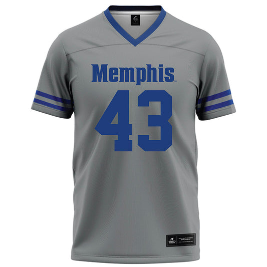 Memphis - NCAA Football : Quatorius Walker - Grey Football Jersey-0