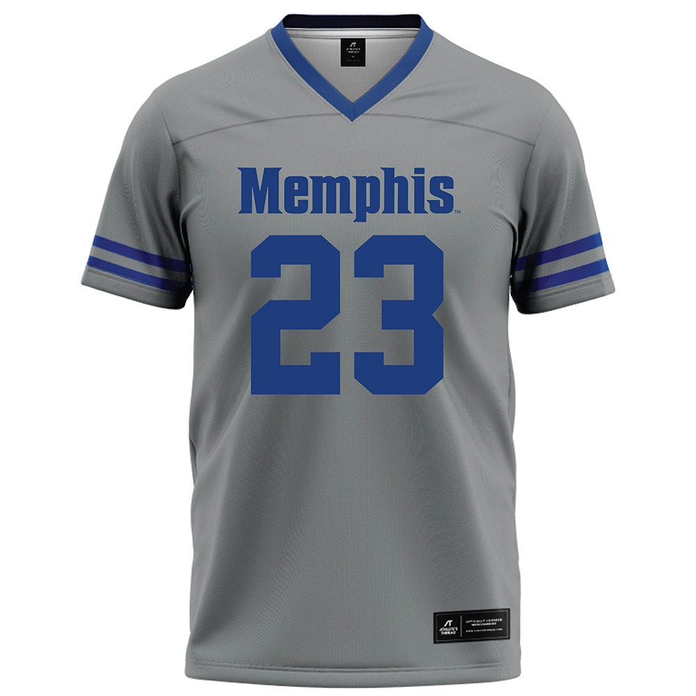 Memphis - NCAA Football : Jayden Parrish - Grey Football Jersey-0