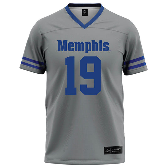 Memphis - NCAA Football : Jaylin Taylor - Grey Football Jersey-0