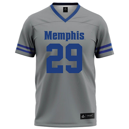 Memphis - NCAA Football : Tim Sims - Grey Football Jersey-0