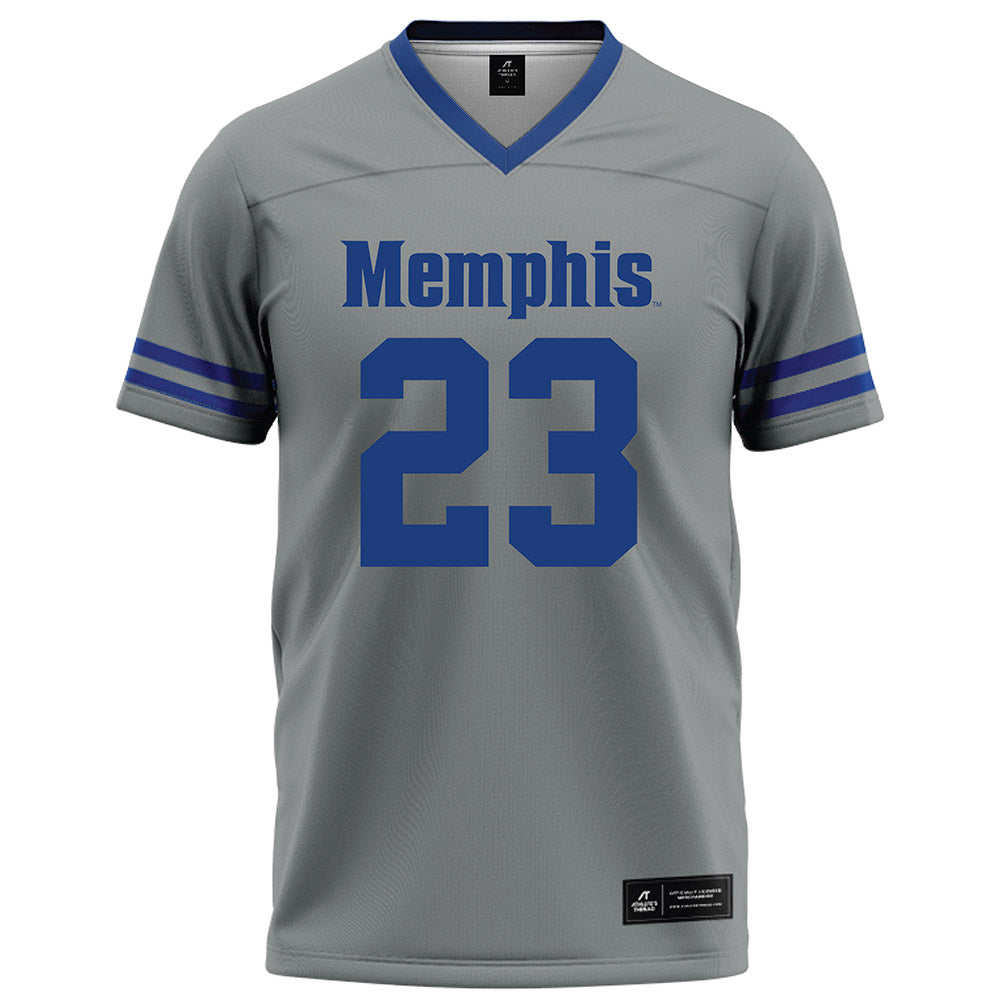 Memphis - NCAA Football : Jayden Parrish - Grey Football Jersey-0