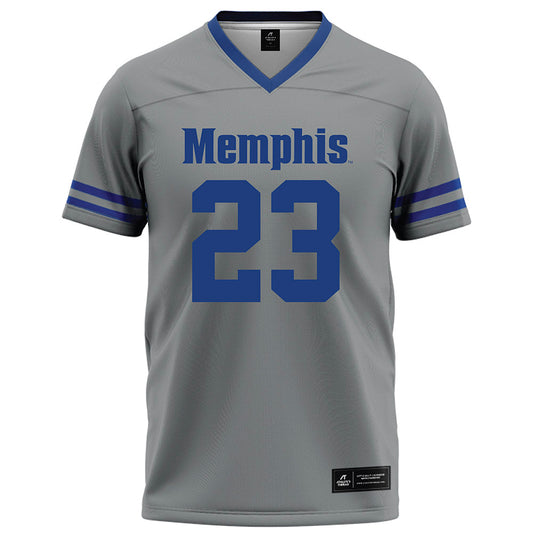 Memphis - NCAA Football : Jayden Parrish - Grey Football Jersey-0