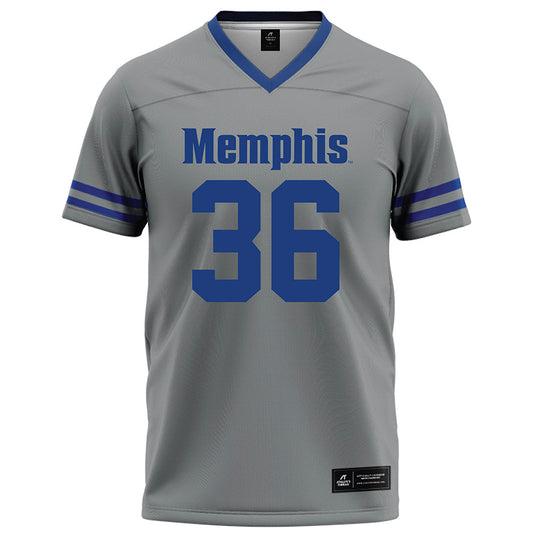 Memphis - NCAA Football : Jamariez Robinson - Grey Football Jersey-0