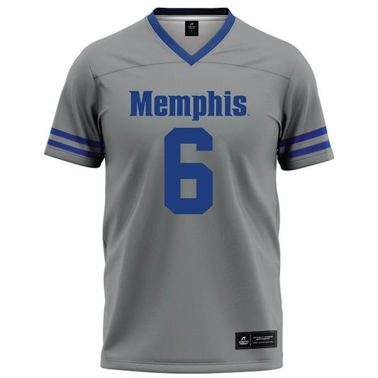 Memphis - NCAA Football : Jaylin Carter - Grey Football Jersey-0