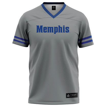 Memphis - NCAA Football : Devan Lowe - Grey Football Jersey-0