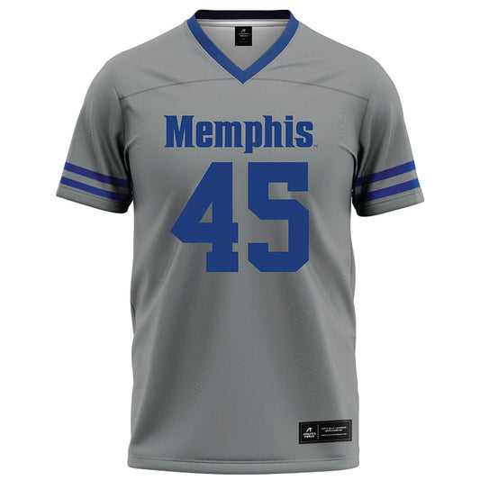 Memphis - NCAA Football : Gary Green - Grey Football Jersey-0