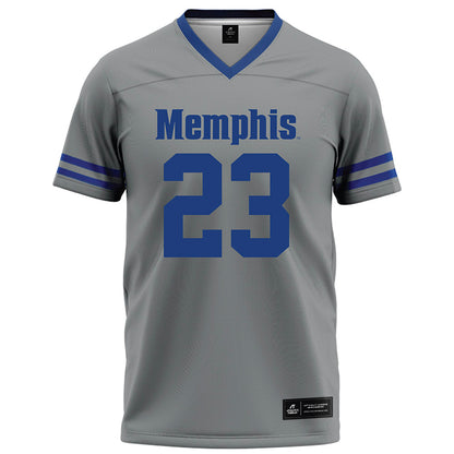 Memphis - NCAA Football : Jayden Parrish - Grey Football Jersey-0