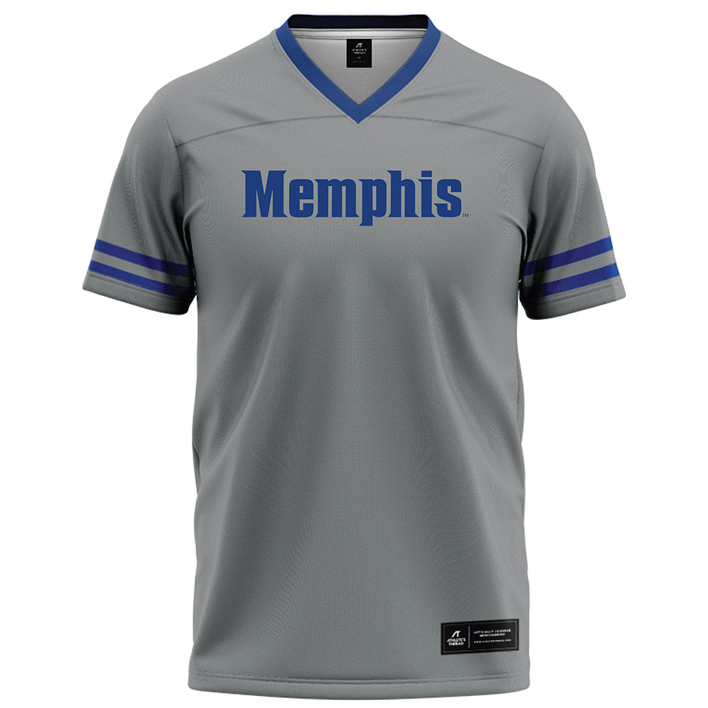 Memphis - NCAA Football : Trey McDonald - Grey Football Jersey-0