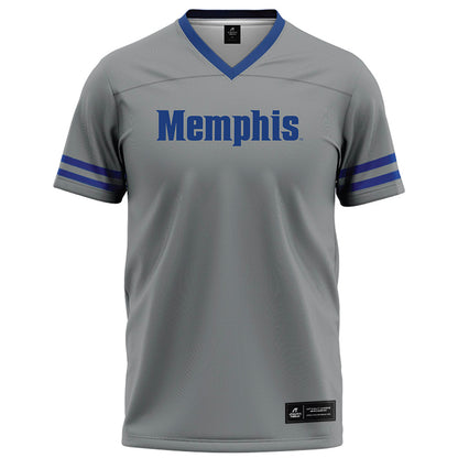 Memphis - NCAA Football : Trey McDonald - Grey Football Jersey-0