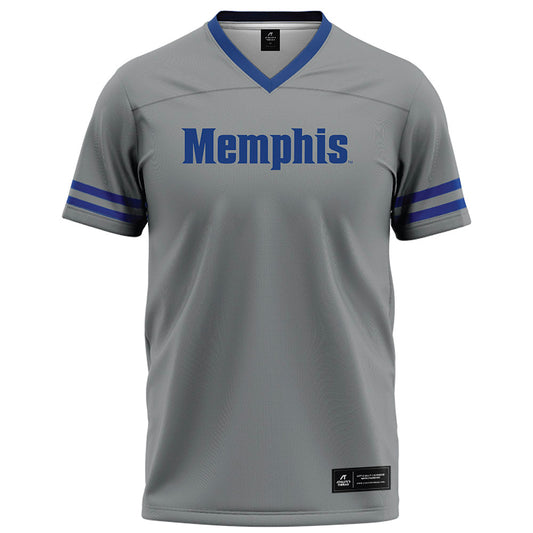 Memphis - NCAA Football : Trey McDonald - Grey Football Jersey-0