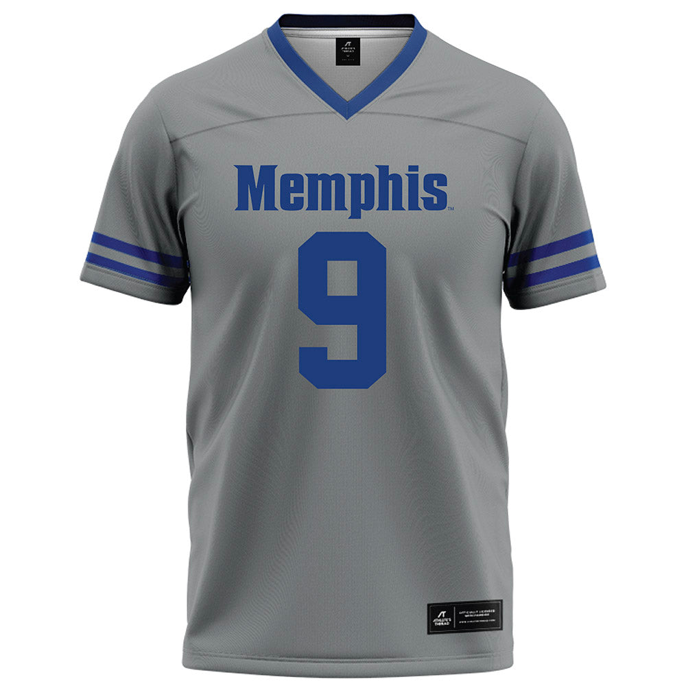 Memphis - NCAA Football : Denzel Gardner - Grey Football Jersey-0
