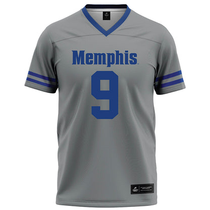 Memphis - NCAA Football : Denzel Gardner - Grey Football Jersey-0