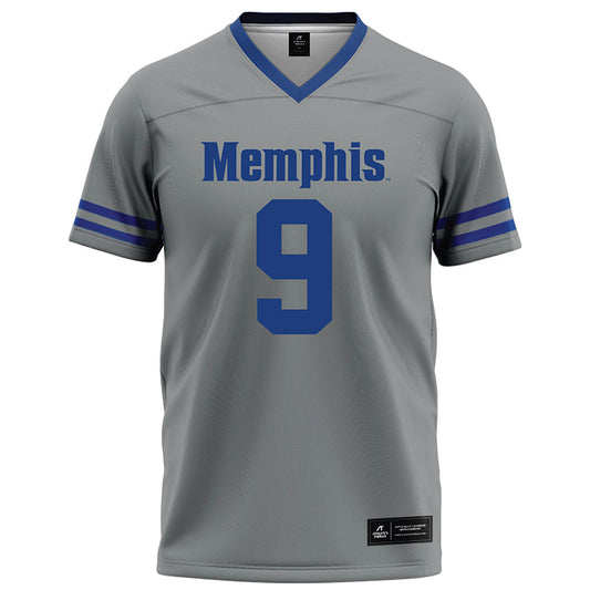 Memphis - NCAA Football : Denzel Gardner - Grey Football Jersey-0