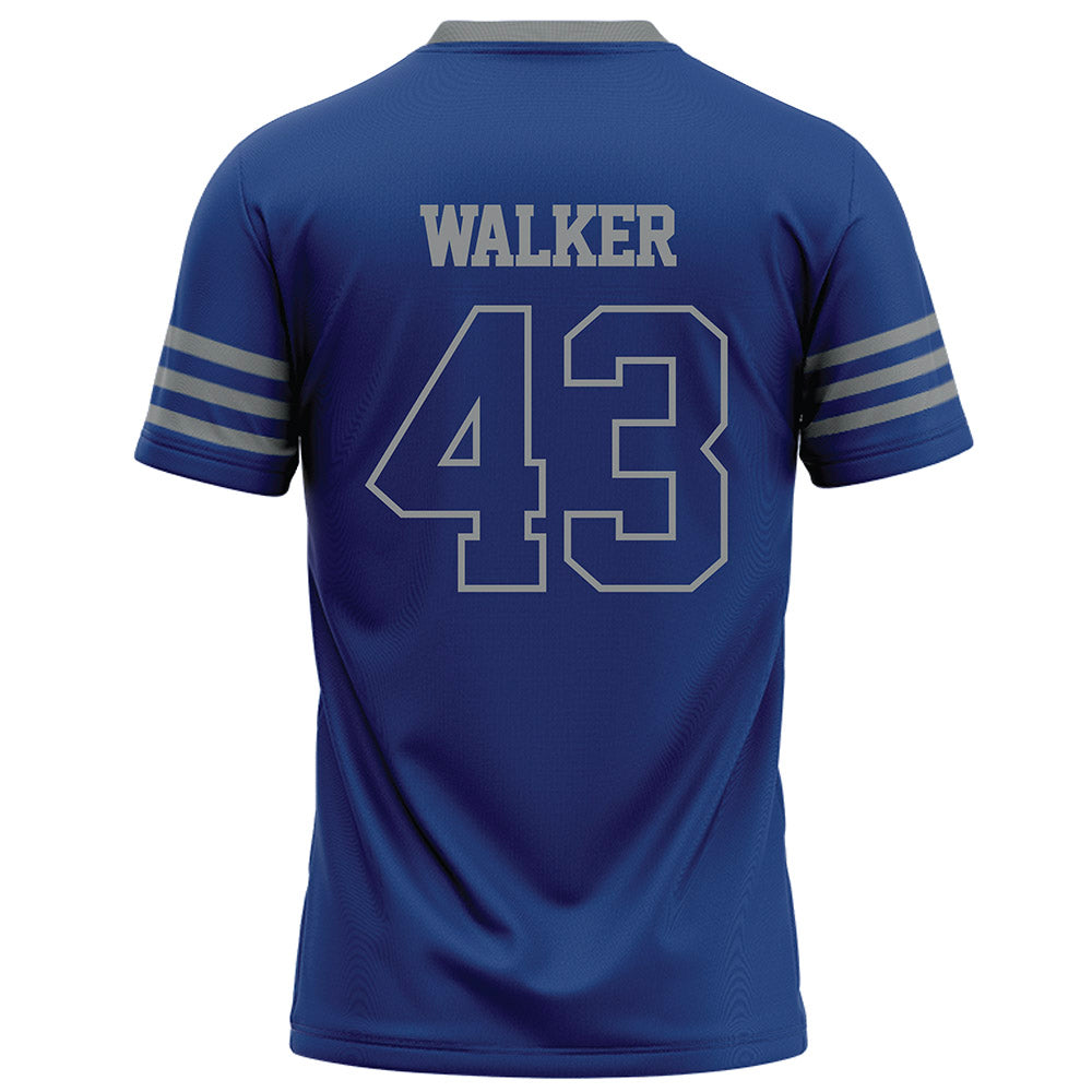 Memphis - NCAA Football : Wolf Walker - Dark Blue Football Jersey-2