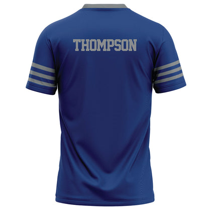 Memphis - NCAA Football : DeAngelo Thompson - Dark Blue Football Jersey-1