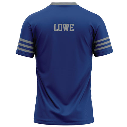 Memphis - NCAA Football : Devan Lowe - Dark Blue Football Jersey-1