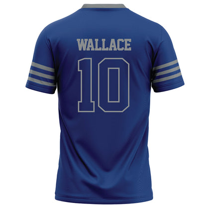 Memphis - NCAA Football : Justin Wallace - Dark Blue Football Jersey-1
