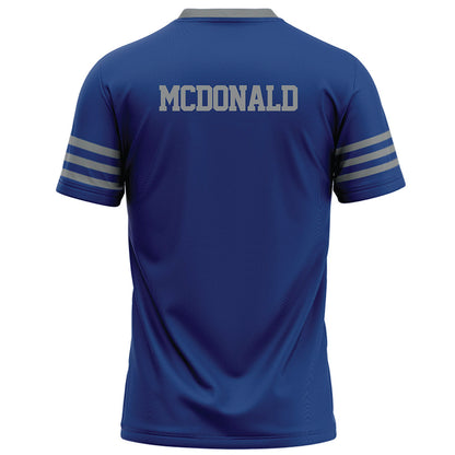 Memphis - NCAA Football : Trey McDonald - Dark Blue Football Jersey-1