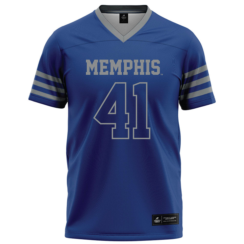 Memphis - NCAA Football : Tylon Nash - Dark Blue Football Jersey-0
