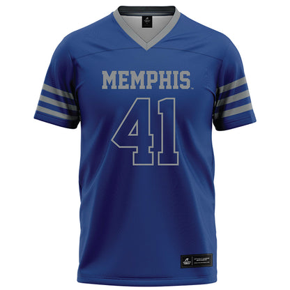 Memphis - NCAA Football : Tylon Nash - Dark Blue Football Jersey-0