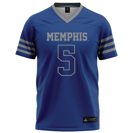 Memphis - NCAA Football : Ahmere Foster - Dark Blue Football Jersey-0