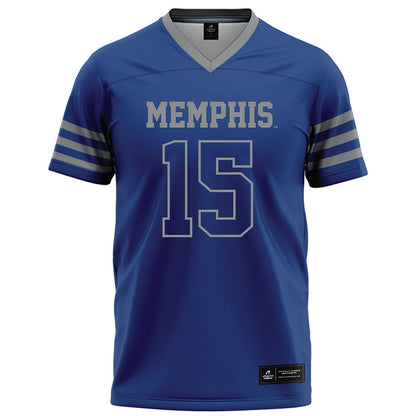 Memphis - NCAA Football : Gavin Owens - Dark Blue Football Jersey-0