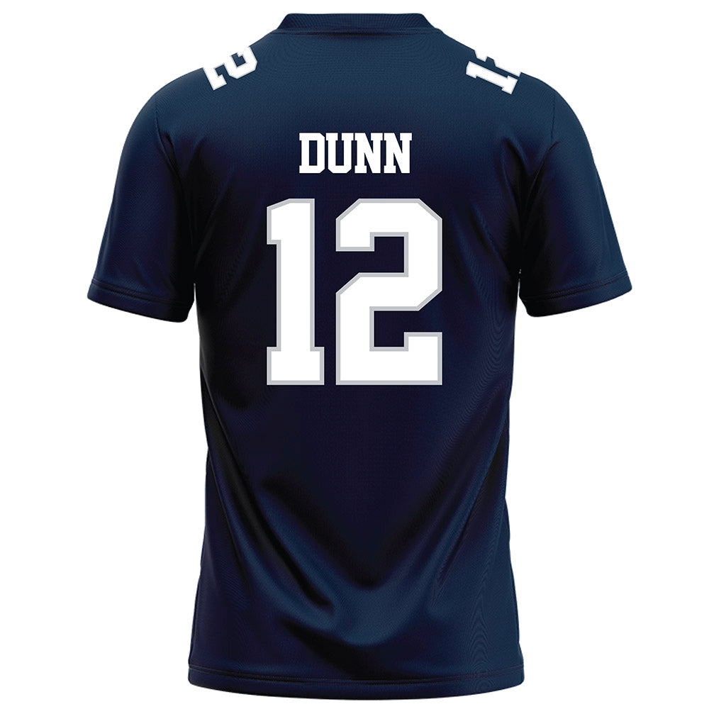 Samford - NCAA Football : Gardner Dunn - Navy Football Jersey-1
