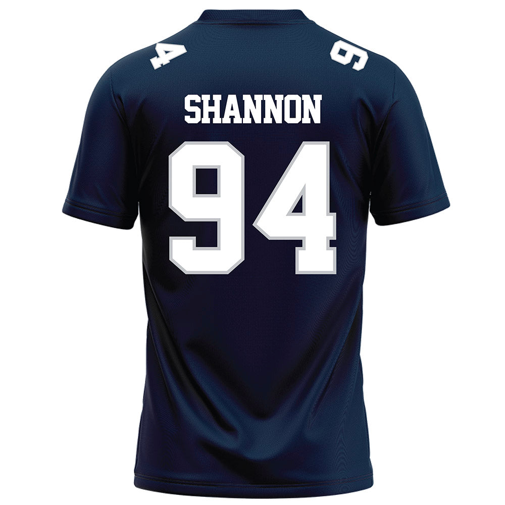 Samford - NCAA Football : Joseph Shannon - Navy Football Jersey-1