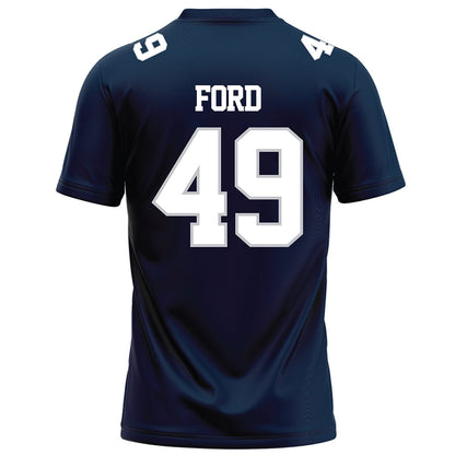 Samford - NCAA Football : Grayson Ford - Navy Football Jersey-1