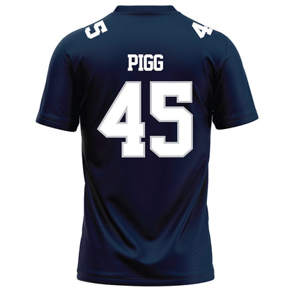 Samford - NCAA Football : Cannon Pigg - Navy Football Jersey-1