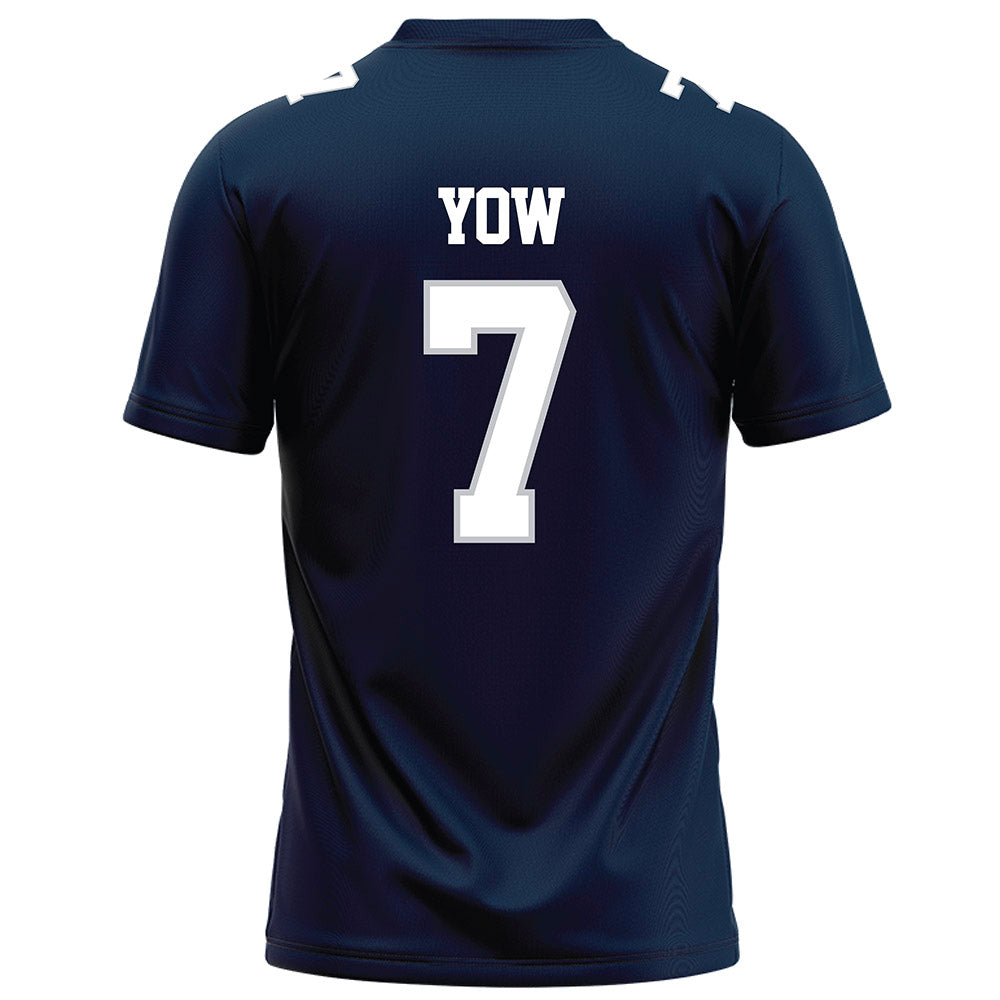 Samford - NCAA Football : Kerrell Yow - Navy Football Jersey-1