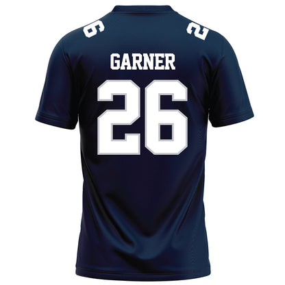 Samford - NCAA Football : Jake Garner - Navy Football Jersey-1