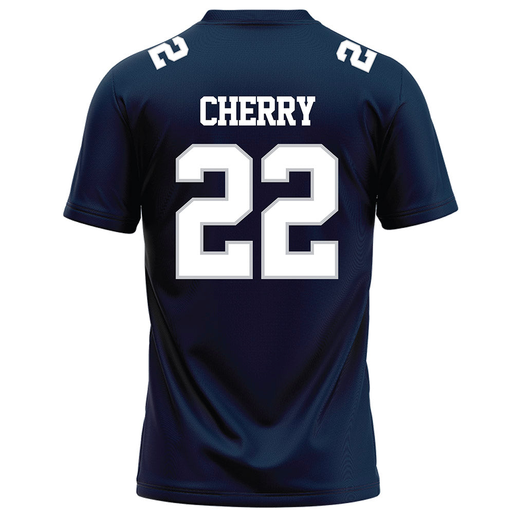 Samford - NCAA Football : Kenyon Cherry - Navy Football Jersey-1