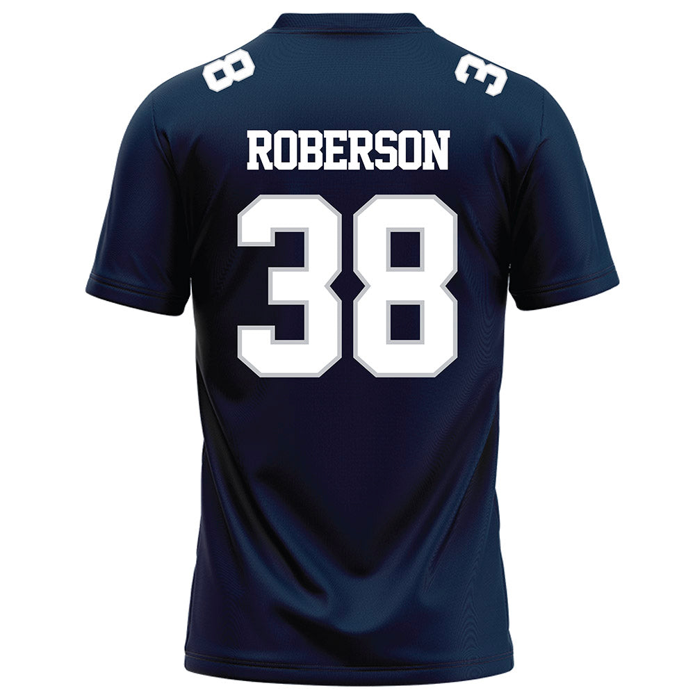 Samford - NCAA Football : Michael Roberson - Navy Football Jersey-1