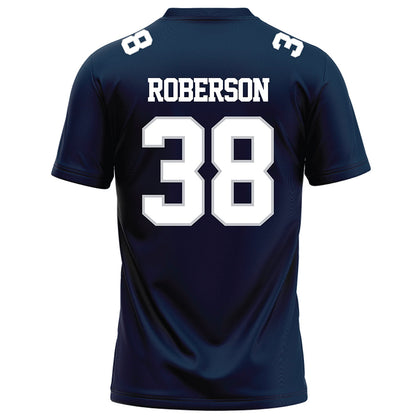 Samford - NCAA Football : Michael Roberson - Navy Football Jersey-1