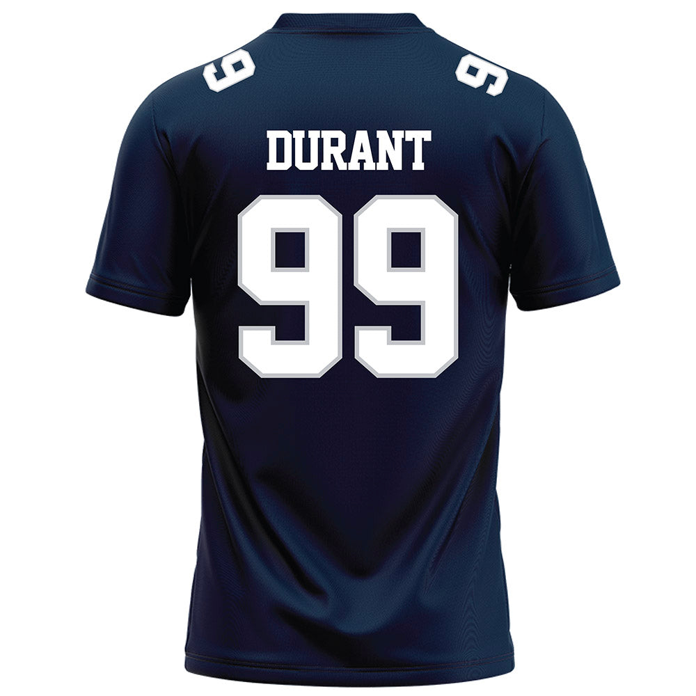 Samford - NCAA Football : Tyler Durant - Navy Football Jersey-1