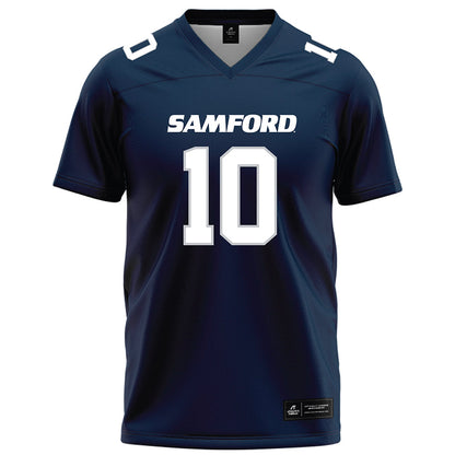 Samford - NCAA Football : Greg Williams - Navy Football Jersey-0