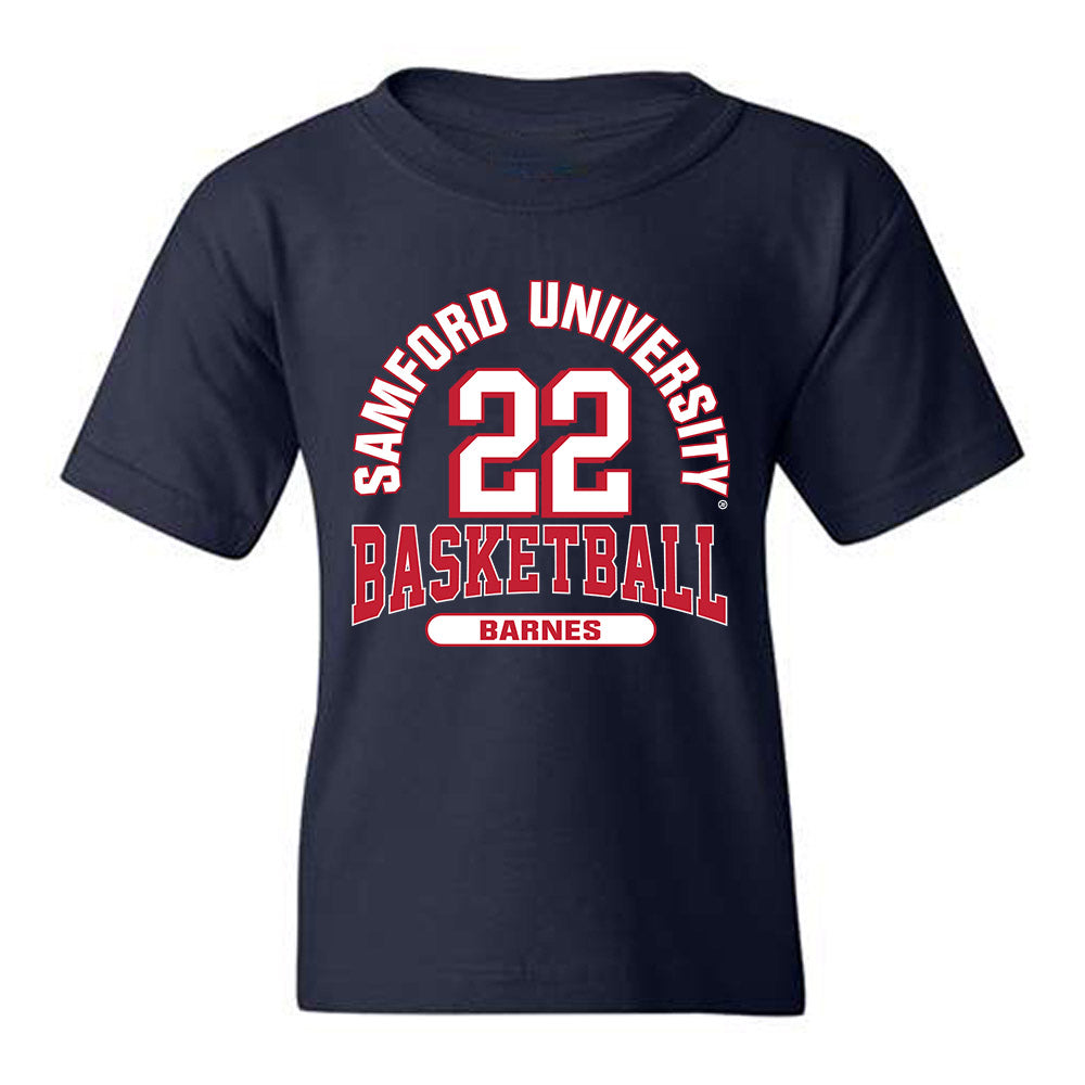 Samford - NCAA Women's Basketball : Natalie Barnes - Classic Fashion Shersey Youth T-Shirt-0