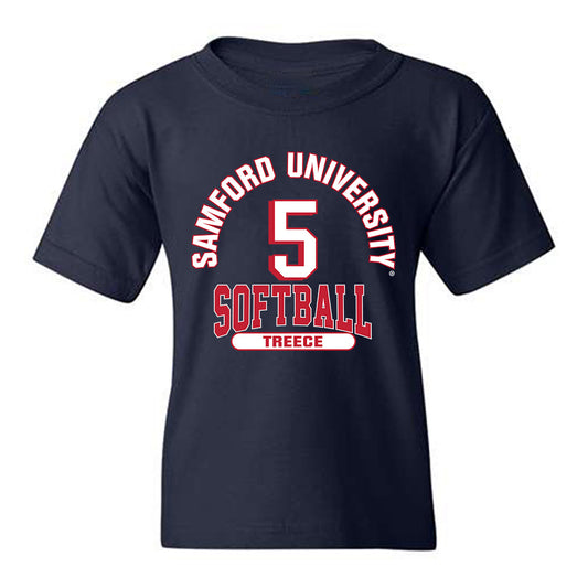 Samford - NCAA Softball : Olivia Treece - Classic Fashion Shersey Youth T-Shirt-0