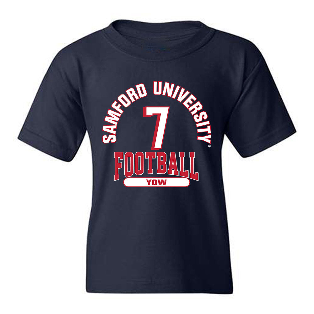 Samford - NCAA Football : Kerrell Yow - Classic Fashion Shersey Youth T-Shirt-0