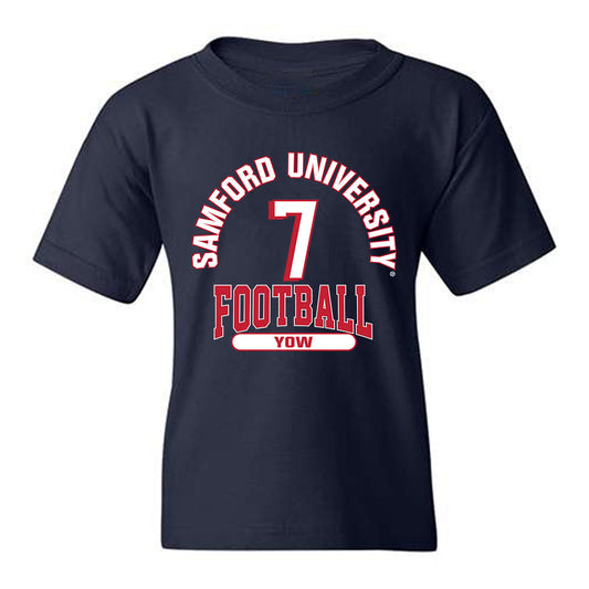 Samford - NCAA Football : Kerrell Yow - Classic Fashion Shersey Youth T-Shirt-0
