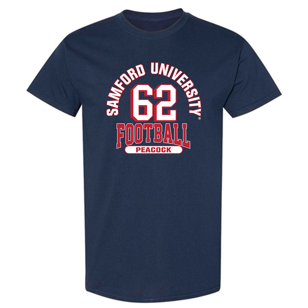 Samford - NCAA Football : Parker Peacock - Classic Fashion Shersey T-Shirt-0