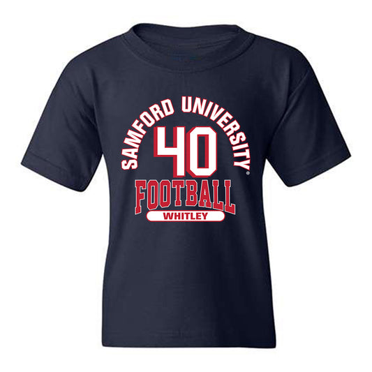 Samford - NCAA Football : Jordan Whitley - Classic Fashion Shersey Youth T-Shirt-0