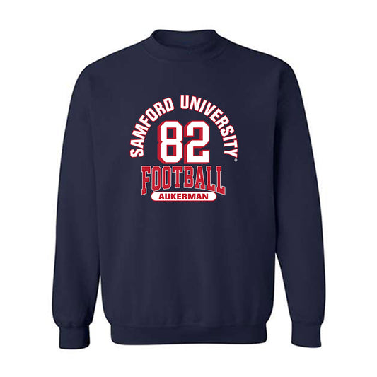 Samford - NCAA Football : Cayden Aukerman - Classic Fashion Shersey Crewneck Sweatshirt-0