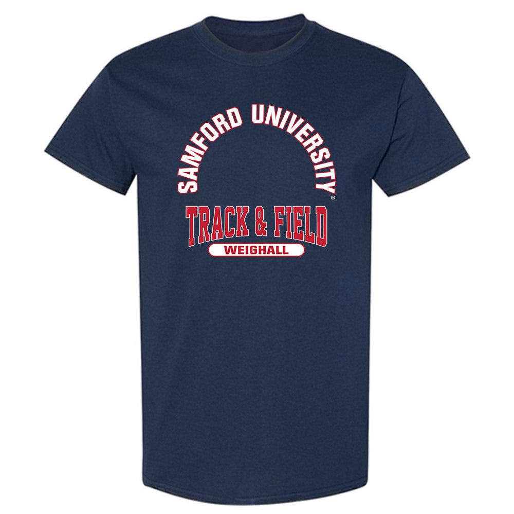Samford - NCAA Men's Track & Field : Grant Weighall - Classic Fashion Shersey T-Shirt-0